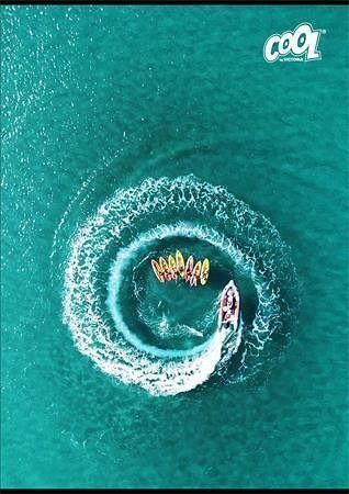 Sešit "Boats", mix motivů, A4, čistý, 80 listů, COOL BY VICTORIA