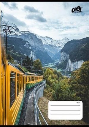 Sešit "Adventure", 21-32, mix motivů, A5, linkovaný, 32 listů, 4-8. třída, COOL BY VICTORI