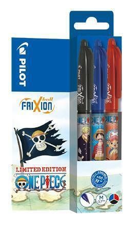 Roller "Frixion Ball One Piece", 3 barvy, sada, 0,35 mm, vymazatelný, PILOT WLT449539