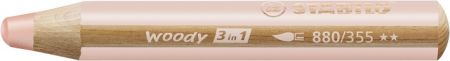 STABILO Pastelka, vodovka & voskovka v jednom - woody 3 in 1 - tělová