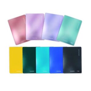 Sešit "Color Touch", A5+, linkovaný, 40+2 listů, černá, MITAMA 62002-90225