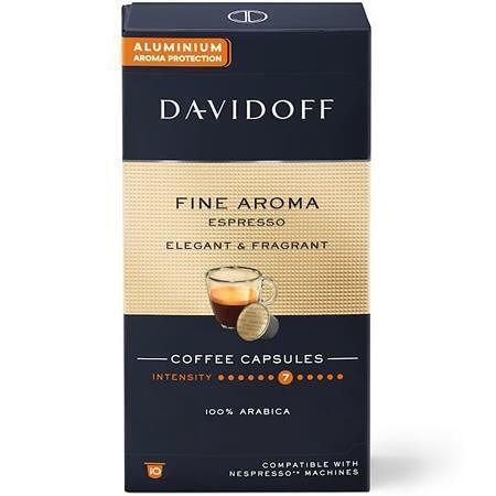 Kávové kapsle &quot;Fine Aroma&quot;, 10 ks, DAVIDOFF 522670