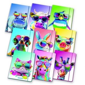 Desky s gumičkou "Animal", hroch, MITAMA 62730-90087