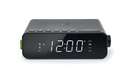 Radiobudík s bezdrátovým nabíjením &quot;M-175WI&quot;, černá, MUSE M-175 WI