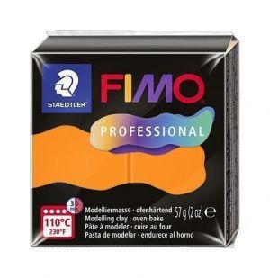 Modelovací hmota FIMO &quot;Professional&quot;, oranžová, 57 g, FIMO 8040-4