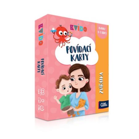 ALBI Kvído - Povídací karty: Zvířátka