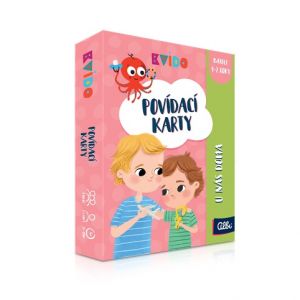 ALBI Kvído - Povídací karty: U nás doma