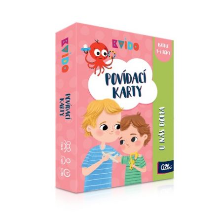 ALBI Kvído - Povídací karty: U nás doma