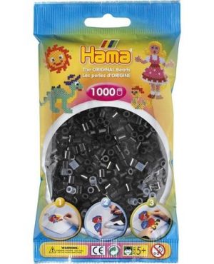 HAMA MIDI Zažehlovací korálky černé 1000 ks