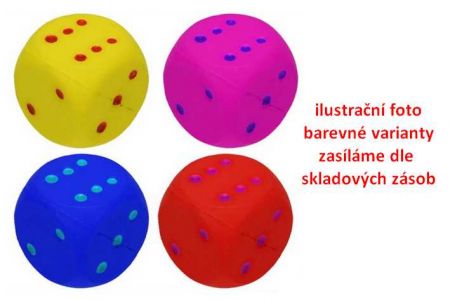 Hopík 4,5cm hrací kostka 4 barvy