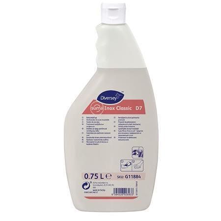 Prostředek na nerez "Inox Classic", 750 ml, ošetřující, SUMA G11884