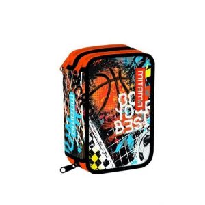 Penál plný "Triplo", fotbal/basketbal, MITAMA 64859