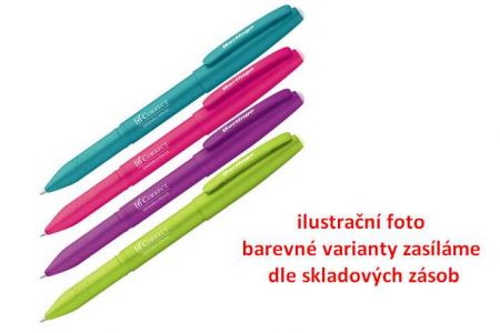 BERLINGO propiska gumovací Correct modrá 0,6mm