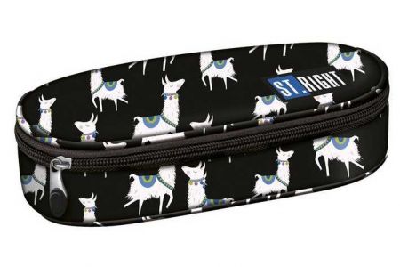 Penál oválný St.RIGHT Lamas