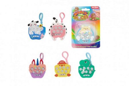 Hra postřehová/paměťová zvířátko plast na baterie