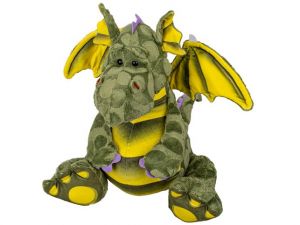 Plyšový drak 30cm zelený 0m+