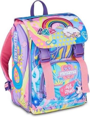 Školní aktovka "4Zip", rainbow, MITAMA 64720