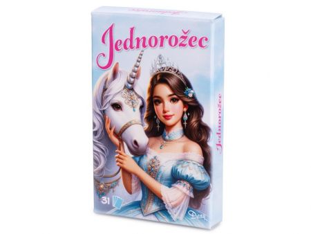 Karty Černý Petr/Pexeso/Dueto - Jednorožec