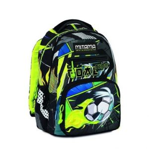 Školní batoh &quot;New Plus&quot;, manga fotbal, MITAMA 64733