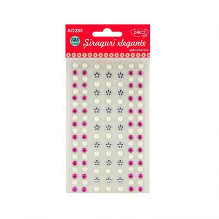 Samolepící kamínky 125ks