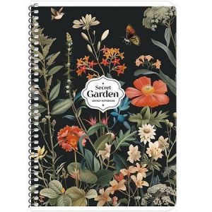 Spirálový sešit, mix motivů, A5, čtverečkovaný, 80 listů, SHKOLYARYK A5-SC-080-6130K