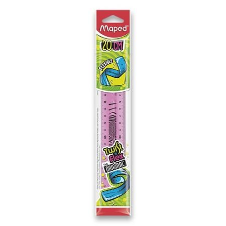 Maped Twist`n Flex-velmi pružné pravítko 20 cm (rysovací-rýsovací)
