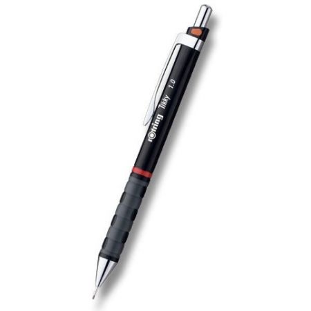 Pentelka Rotring Tikky Black černá 1,0 mm (Mechanická tužka Rotring Tikky Black)