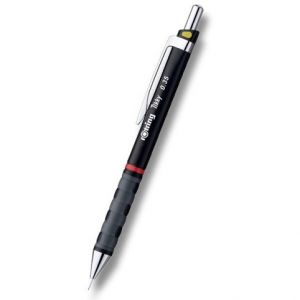 Pentelka Rotring Tikky Black černá 0,35 mm (Mechanická tužka Rotring Tikky Black)