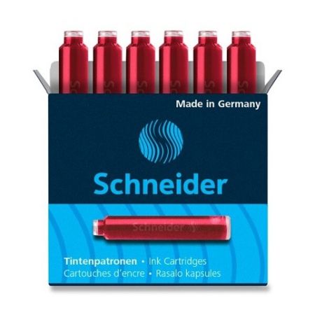 Bombičky SCHNEIDER červené 6ks