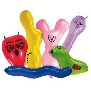 Nafukovací balónky Zvířata 6ks