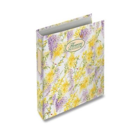 Pořadač 4-KR A4 30/35mm PIGNA Nature Flowers, mix motivů