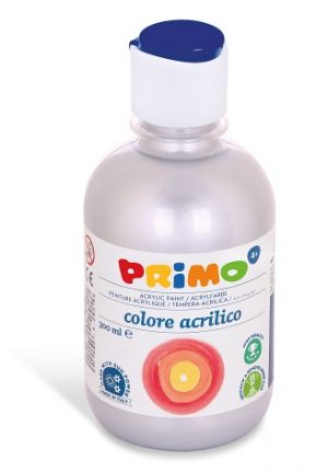 Akrylová barva, 300ml, stříbrná