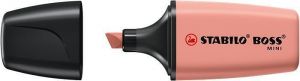 Zvýrazňovač "Boss Mini Nature vibes", sienna - červeno hnědá, 1-4 mm, STABILO 07/175-11