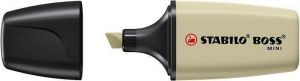 Zvýrazňovač &quot;Boss Mini Nature vibes&quot;, mud green - bahenní zelená, 1-4 mm, STABILO 07/137-1