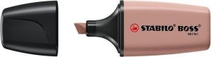 Zvýrazňovač &quot;Boss Mini Nature vibes&quot;, umber - tmavě hnědá, 1-4 mm, STABILO 07/165-11