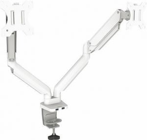 Držák na monitor &quot;Platinum Series Dual&quot;, bílá, 2 ramena, FELLOWES 8056301