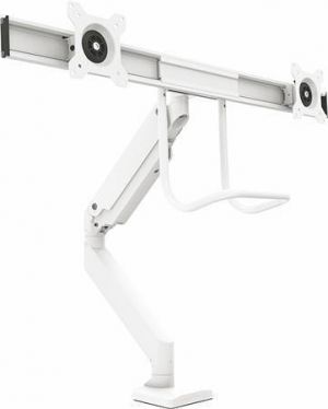 Držák na monitor s lištou "Eppa "Crossbar", bílá, 1 rameno, na 2 monitory, FELLOWES 990940