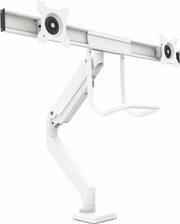 Držák na monitor s lištou &quot;Eppa &quot;Crossbar&quot;, bílá, 1 rameno, na 2 monitory, FELLOWES 990940