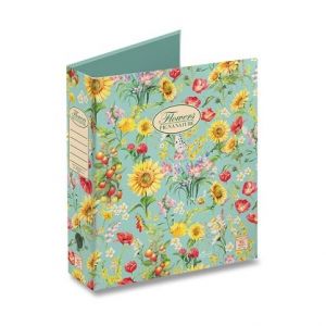 Pořadač pákový A4 80mm PIGNA Nature Flowers, mix motivů