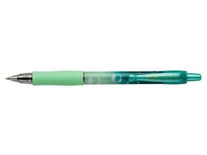 Gelové pero "G-2 Green Bubble", zelená, 0,32 mm, stiskací mechanismus, PILOT BLG27TRB-GG-L