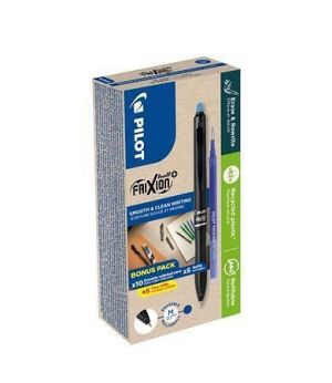 Roller "Frixion Ball +" + náplň, modrá, 0,35 mm, vymazatelný, stiskací mechanismus, PILOT 