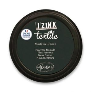 Razítkovací polštářek, Aladine, Izink Textile, černý