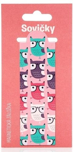 Magnetická záložka Sovičky