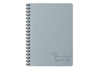 Blok se spirálou gray 11x15cm