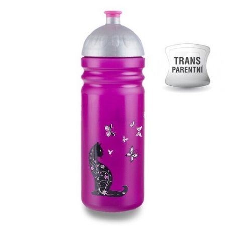 Zdravá láhev 0,7L Kočka + NÁHRADNÍ ZÁTKA (0,7-L-kocka -Zdravá lahev)