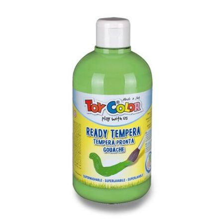 Tempera PASUTO Toy Color světle zelená 500ml