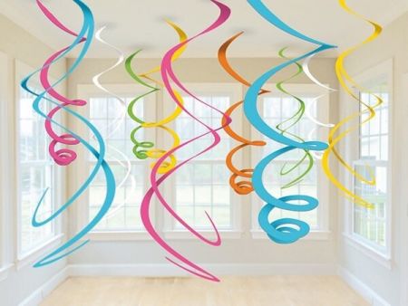 Spirála plastová 12 kusů, délka 55,8 cm