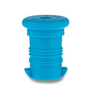 Zátka na Zdravou láhev, modrá fluo