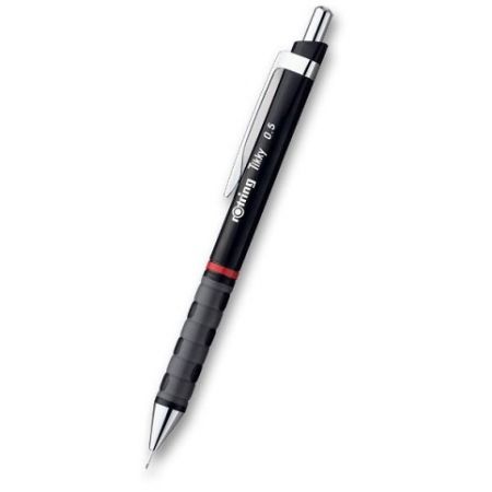 Pentelka Rotring Tikky ČERNÁ 0,5 mm (Mechanická tužka Rotring Tikky color)