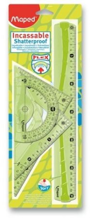Sada Maped Unbreakable Maxi - 4dílná sada (rysovací-rýsovací)